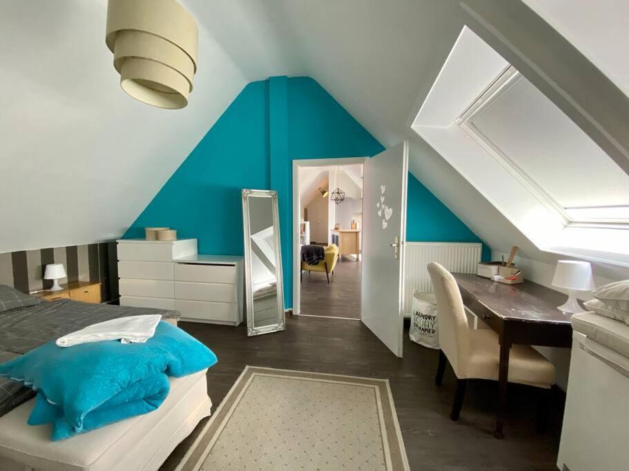 Light Flow Stylish Attic House. M. Balcony Rastatt Εξωτερικό φωτογραφία