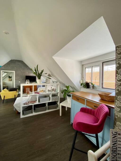 Light Flow Stylish Attic House. M. Balcony Rastatt Εξωτερικό φωτογραφία